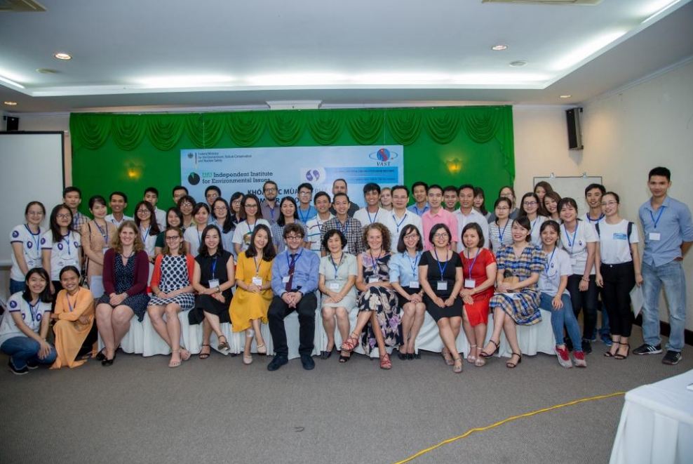 Tổ chức thành công của Khóa học mùa hè lần II – Bảo vệ khí  hậu, biến đổi khí hậu và các hệ quả ở miền Trung Việt Nam